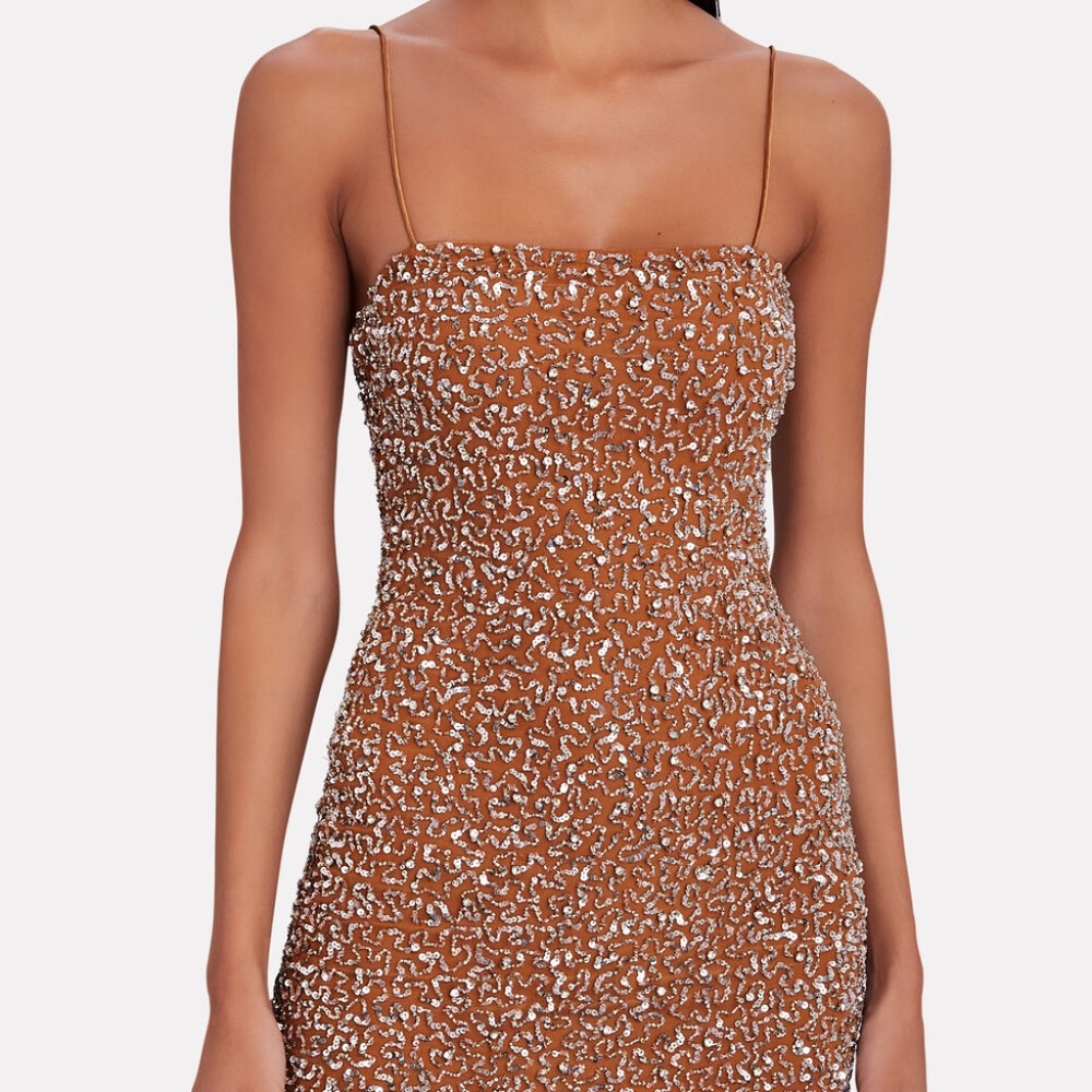 Retrofete Dionne Sequined Mini Dress